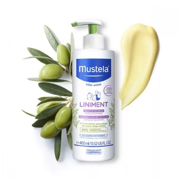 MUSTELA LINIMENT Toilette du Siege 400ML 1 MUSTELA LINIMENT Toilette du Siege 400ML