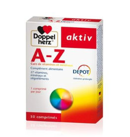 AKTIV A-Z VITAMINES ET MINERAUX 30 COMPRIMES