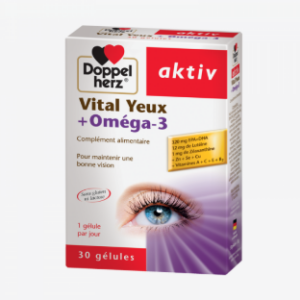 AKTIV Vital yeux + Omega 3 30 GELULES