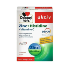 AKTIV Zinc + Histidine + Vitamine C 30 Comprimes