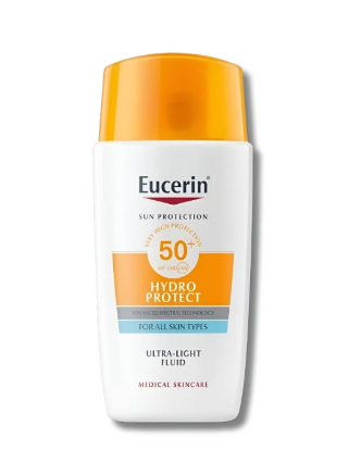 EUCERIN HYDRO PROTECT FLUIDE ULTRA LEGER SPF50+ 50ML 1 EUCERIN HYDRO PROTECT FLUIDE ULTRA LEGER SPF50+ 50ML
