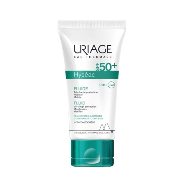 URIAGE HYSEAC Fluide SPF50+ 50ml 1 URIAGE HYSEAC Fluide SPF50+ 50ml