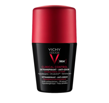 VICHY HOMME DEODORANT CLINICAL CONTROL 96H 50ML 1 VICHY HOMME DEODORANT CLINICAL CONTROL 96H 50ML