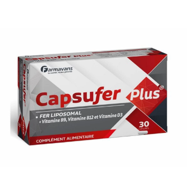 FARMAVANS - CAPSUFER PLUS 30 GELULES 1 FARMAVANS - CAPSUFER PLUS 30 GELULES