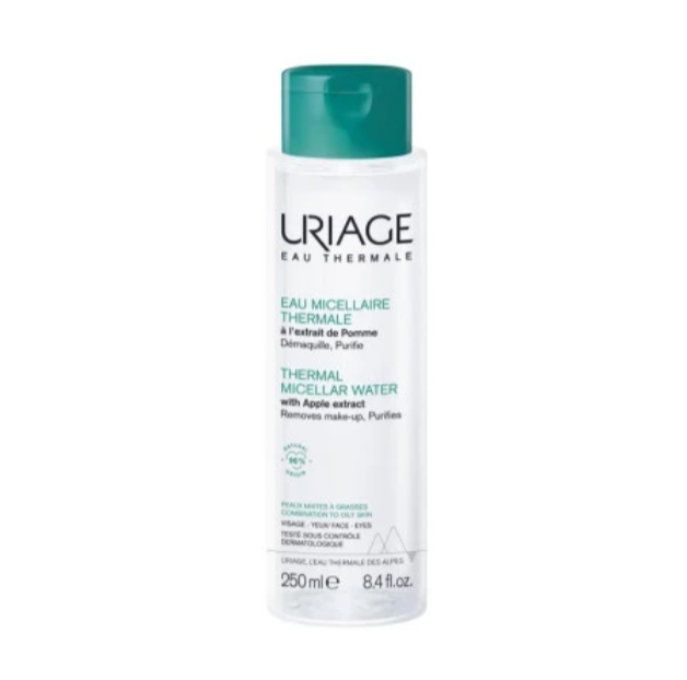 URIAGE EAU MICELLAIRE THERMALE PEAUX MIXTES A GRASSES 250ML 1 URIAGE EAU MICELLAIRE THERMALE PEAUX MIXTES A GRASSES 250ML