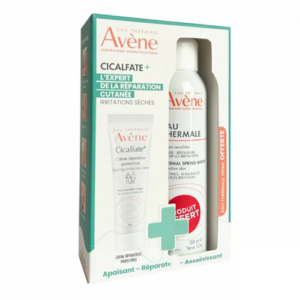 AVENE COFFRET CICALFATE CREME REPARATRICE 100ML+EAU THERMALE 150ML OFFERTE