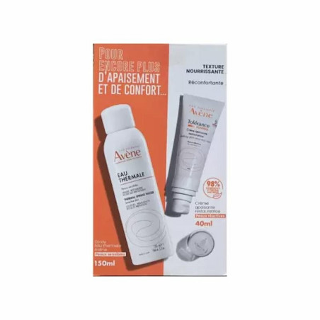 AVENE COFFRET TOLERANCE CONTROL Crème +EAU THERMALE 150ML OFFERTE 1 AVENE COFFRET TOLERANCE CONTROL Crème +EAU THERMALE 150ML OFFERTE