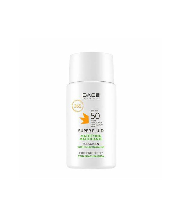 BABE Super Fluid Matifiant SPF 50 50ML 1 BABE Super Fluid Matifiant SPF 50 50ML
