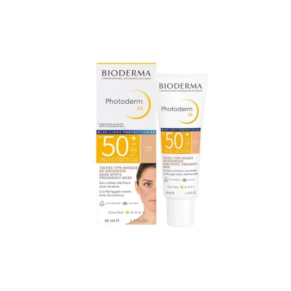 BIODERMA Photoderm M SPF50+ Teinte Claire 40ML 1 BIODERMA Photoderm M SPF50+ Teinte Claire 40ML