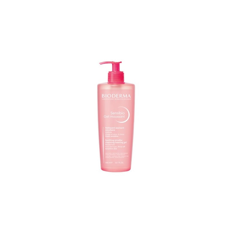 BIODERMA Sensibio Gel Moussant 500ML 1 BIODERMA Sensibio Gel Moussant 500ML