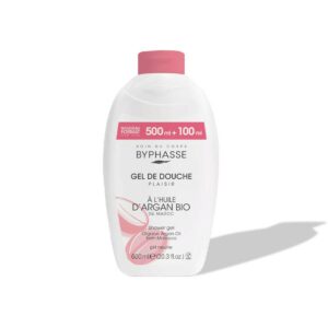 Byphasse Gel de Douche à L’huile D’argan Bio 600 ml