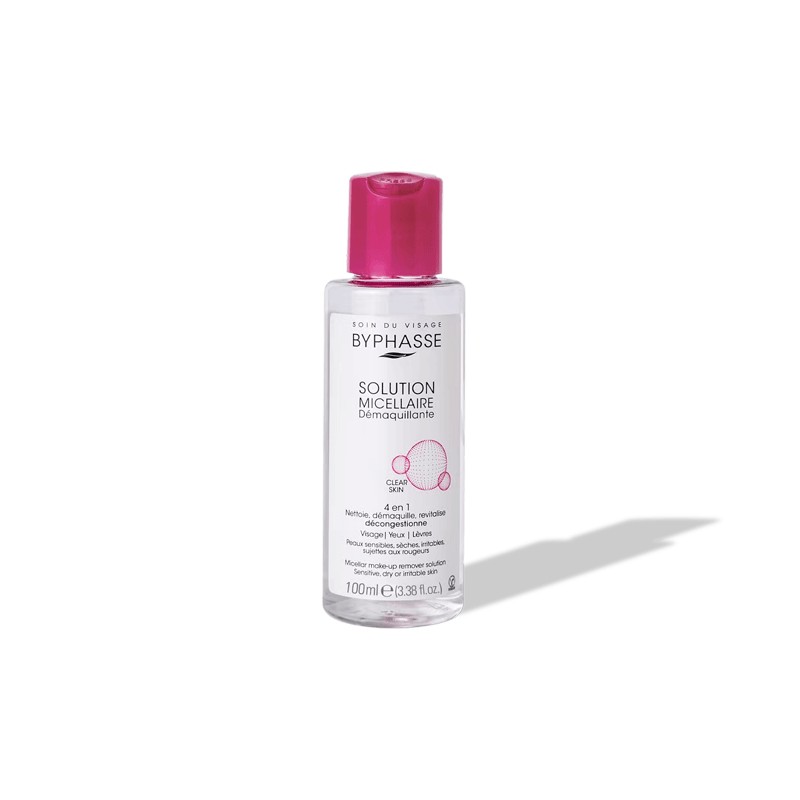 Byphasse Solution Micellaire Démaquillante 100ml 1 Byphasse Solution Micellaire Démaquillante 100ml