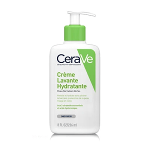 CERAVE CRÈME LAVANTE HYDRATANTE 236 ML :