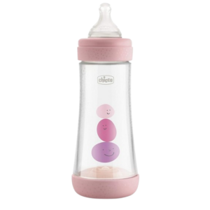 CHICCO - BIBERON EN PLASTIQUE PERFECT5 300ML GIRL
