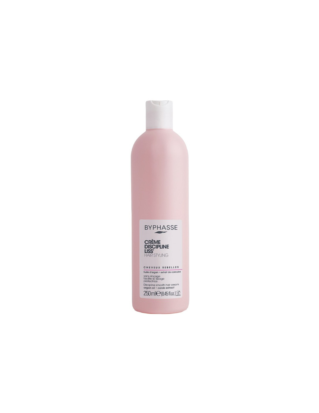 BYPHASSE Creme Discipline Liss Cheveux Rebelles 250ml 1 BYPHASSE Creme Discipline Liss Cheveux Rebelles 250ml