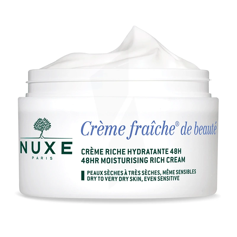 NUXE CREME FRAICHE DE BEAUTE CREME RICHE HYDRATANTE 48H 50ML 1 NUXE CREME FRAICHE DE BEAUTE CREME RICHE HYDRATANTE 48H 50ML
