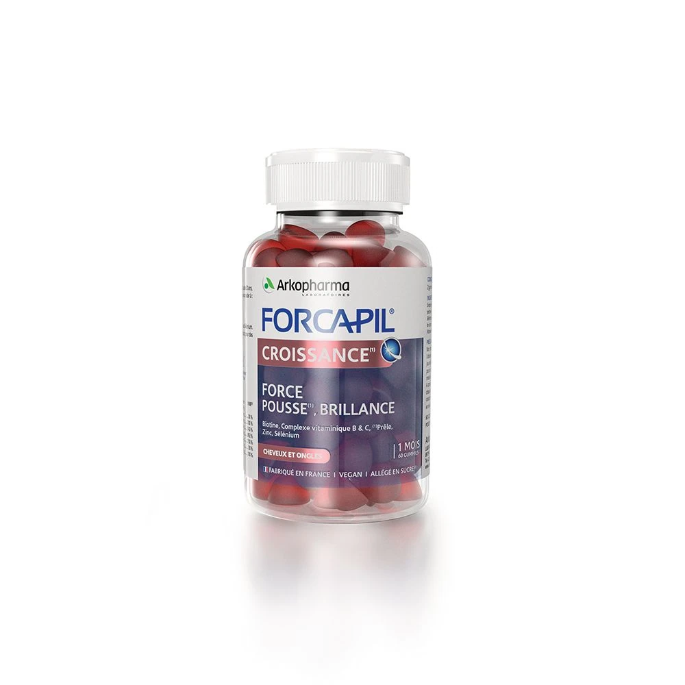 FORCAPIL CROISSANCE 60 GUMMIES 1 FORCAPIL CROISSANCE 60 GUMMIES