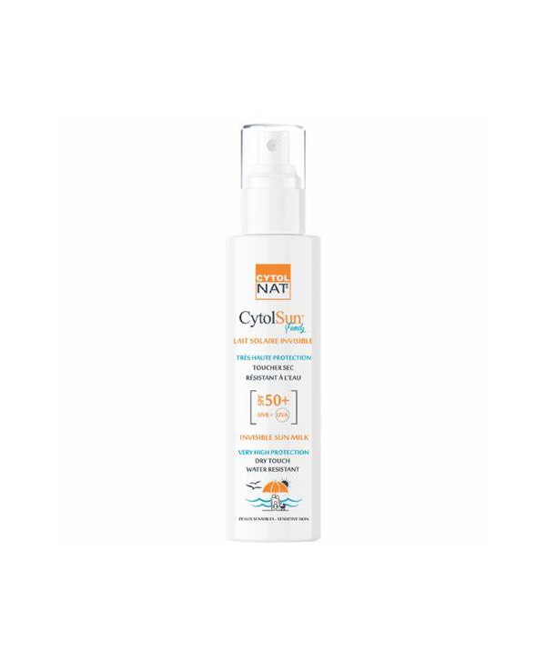 CYTOLNAT cytolsun lait solaire invisible family 200ml 1 CYTOLNAT cytolsun lait solaire invisible family 200ml