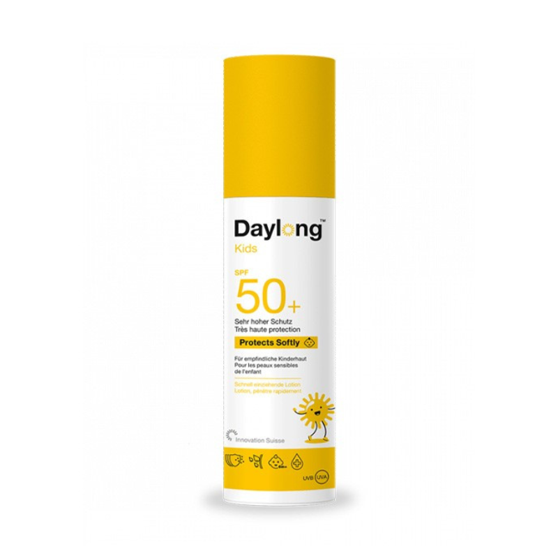 Daylong kids Lait Solaire Liposomal SPF50+ 150ML 1 Daylong kids Lait Solaire Liposomal SPF50+ 150ML