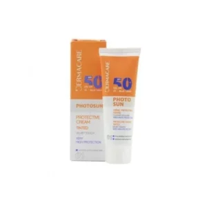 DERMACARE PHOTOSUN Creme Teintee Peaux Normales à Seches 01