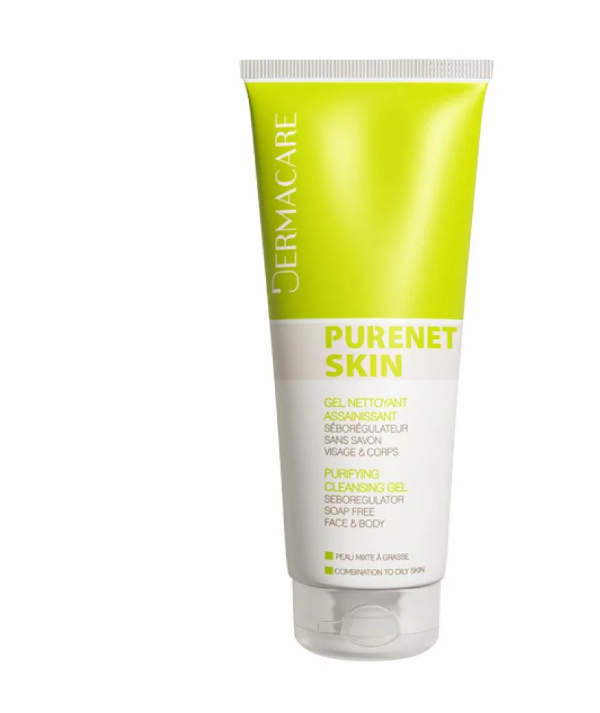 DERMACARE PURENET SKIN GEL NETTOYANT 200ML 1 DERMACARE PURENET SKIN GEL NETTOYANT 200ML