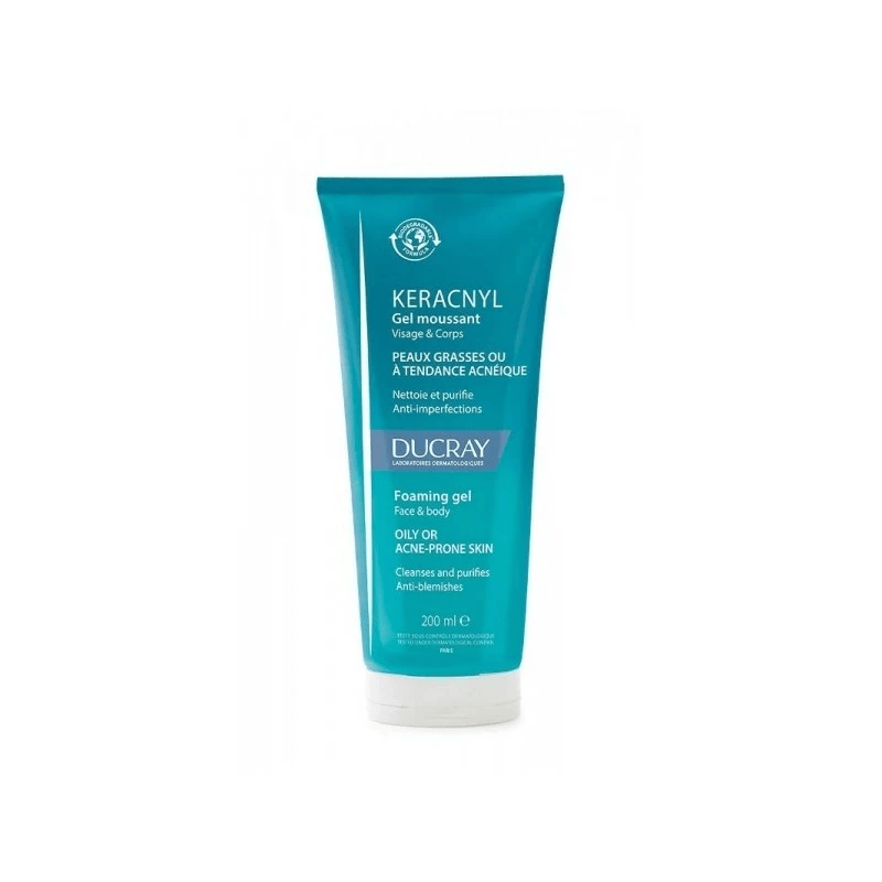 DUCRAY KERACNYL GEL NETTOYANT 200ML 1 DUCRAY KERACNYL GEL NETTOYANT 200ML