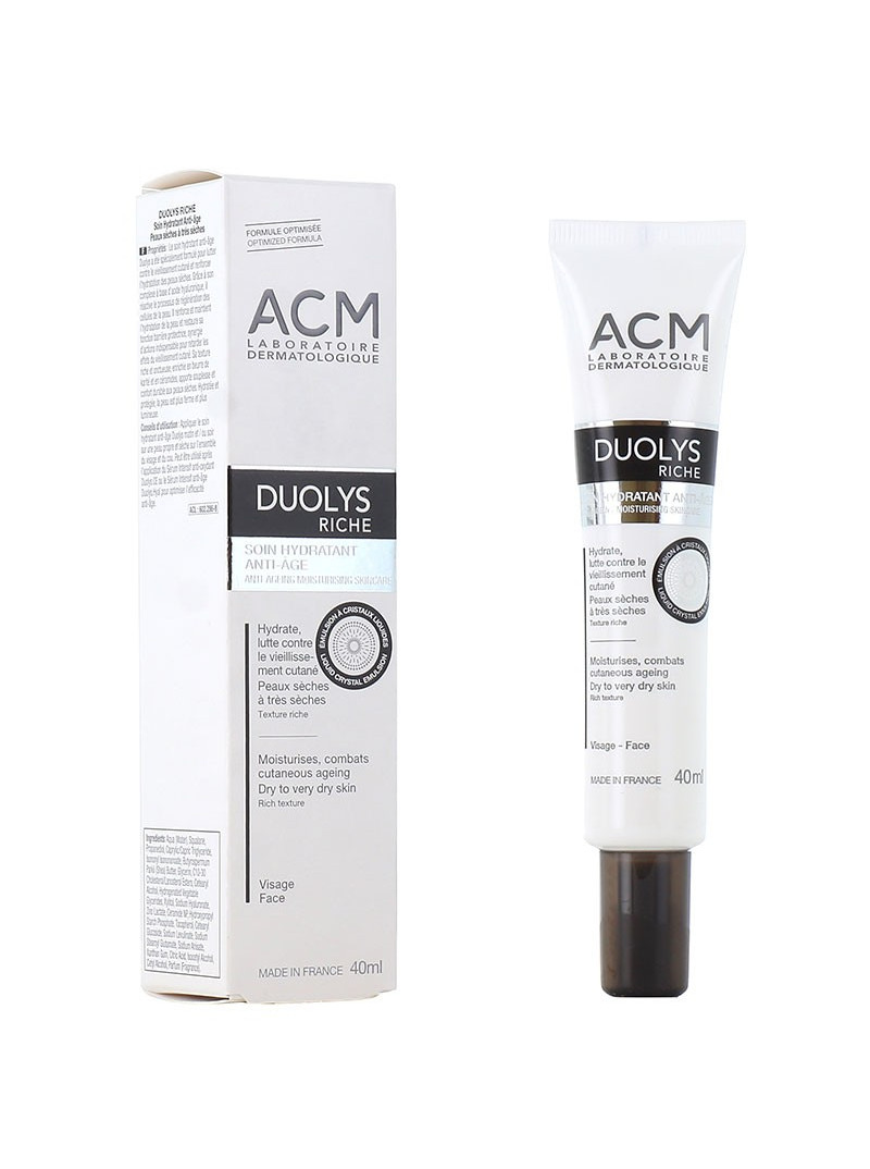 ACM DUOLYS RICHE SOIN HYDRATANT ANTI AGE 40ML 1 ACM DUOLYS RICHE SOIN HYDRATANT ANTI AGE 40ML