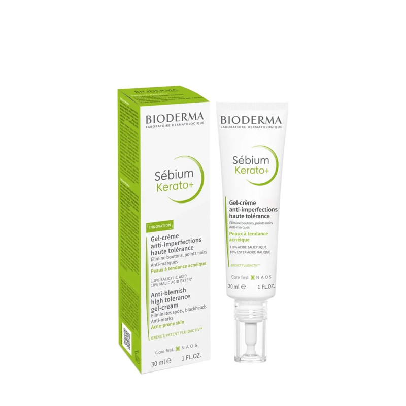 BIODERMA SEBIUM KERATO+ GEL CREME ANTI IMPERFECTIONS 30M 1 BIODERMA SEBIUM KERATO+ GEL CREME ANTI IMPERFECTIONS 30M