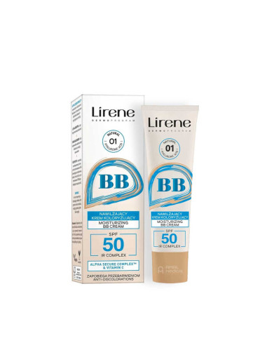 LIRENE BB CREAM SPF 50 01 NATURAL 30ML 1 LIRENE BB CREAM SPF 50 01 NATURAL 30ML