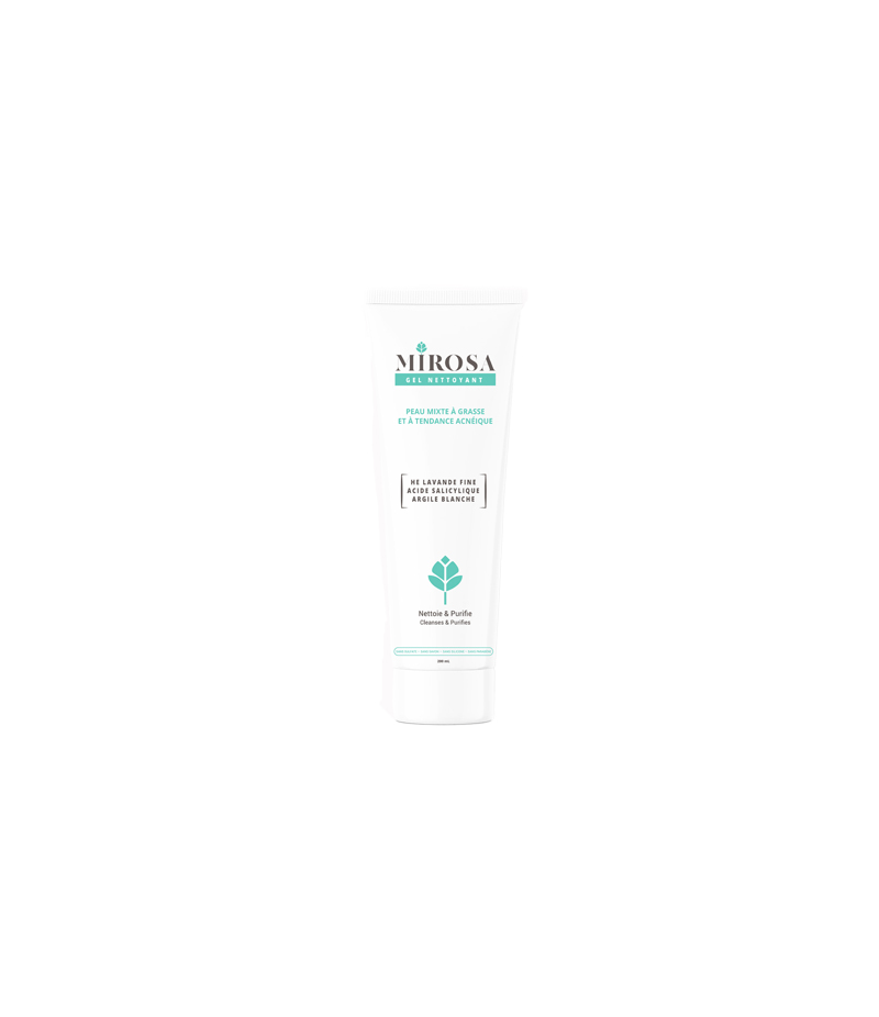MIROSA GEL NETTOYANT PEAU MIXTE A GRASSE 200ML 1 MIROSA GEL NETTOYANT PEAU MIXTE A GRASSE 200ML