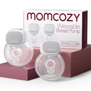 Momcozy S9 Pro (Lot de 2) Tire-Lait Portable avec 4 Tailles