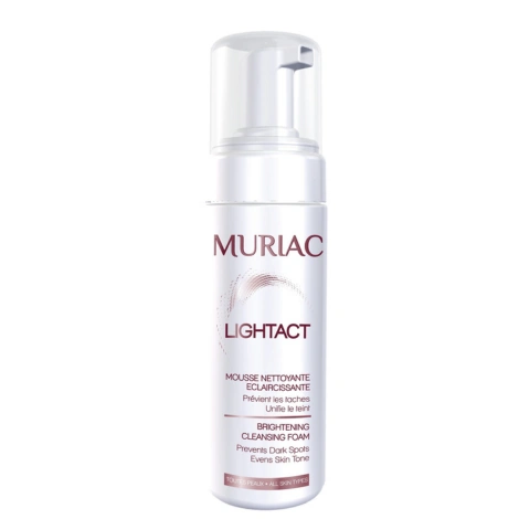 MURIAC LIGHTACT MOUSSE NETTOYANTE ECLAIRCISSANTE 150ML 1 MURIAC LIGHTACT MOUSSE NETTOYANTE ECLAIRCISSANTE 150ML
