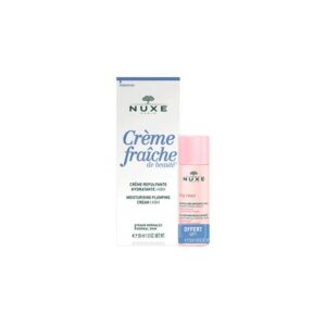 NUXE PACK Crème Fraîche de Beauté Repulpante hydratante + VERY ROSE Eau Micellaire 50ML OFFERTE