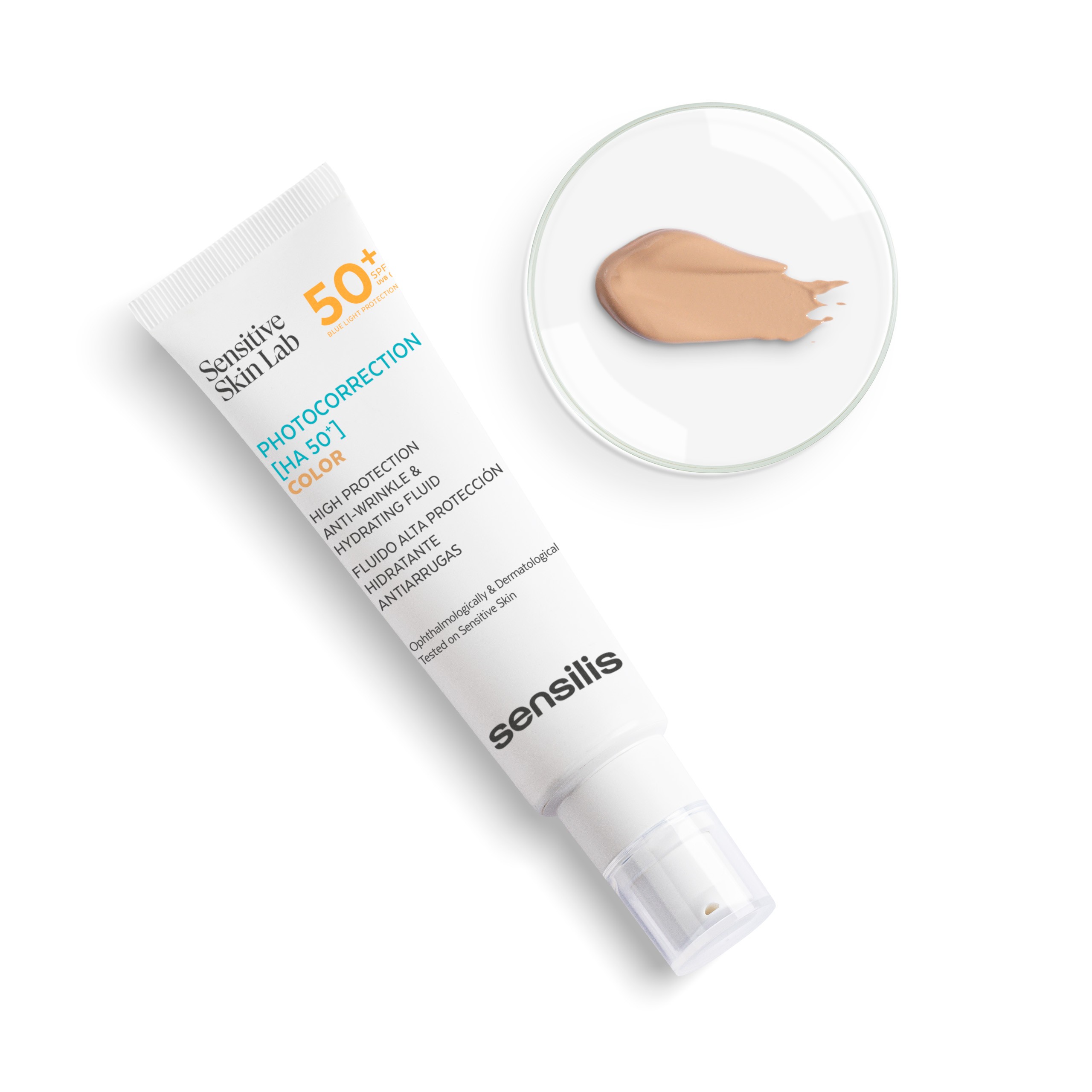 SENSILIS Photocorrection HA 50+ Color Fluide SPF50+ 1 SENSILIS Photocorrection HA 50+ Color Fluide SPF50+