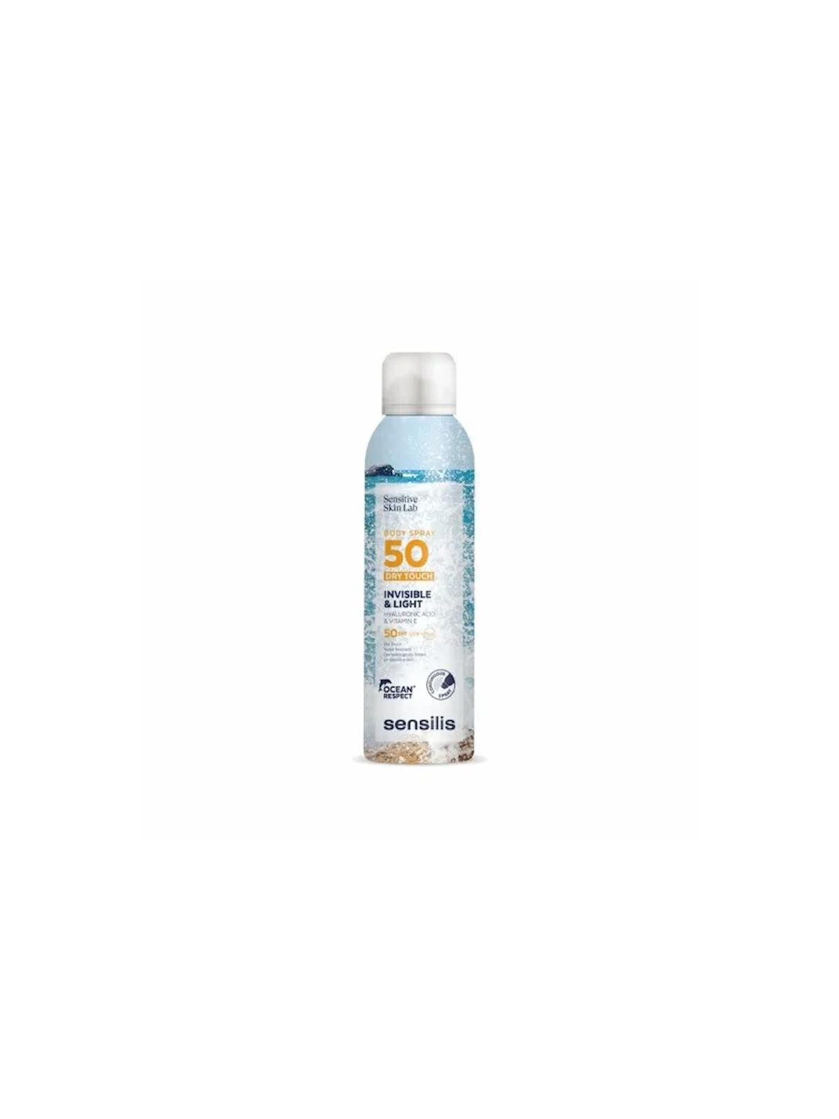 SENSILIS Body Spray Toucher sec SPF50 1 SENSILIS Body Spray Toucher sec SPF50