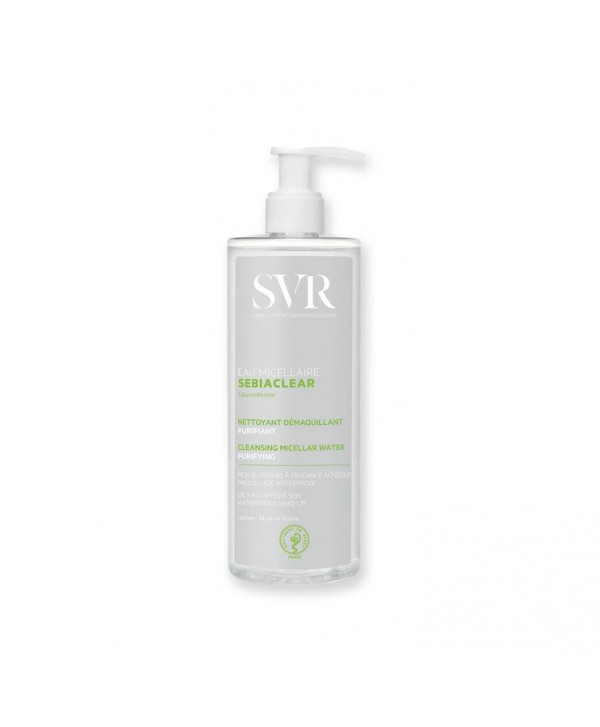 SVR SEBIACLEAR EAU MICELLAIRE 400ML 1 SVR SEBIACLEAR EAU MICELLAIRE 400ML