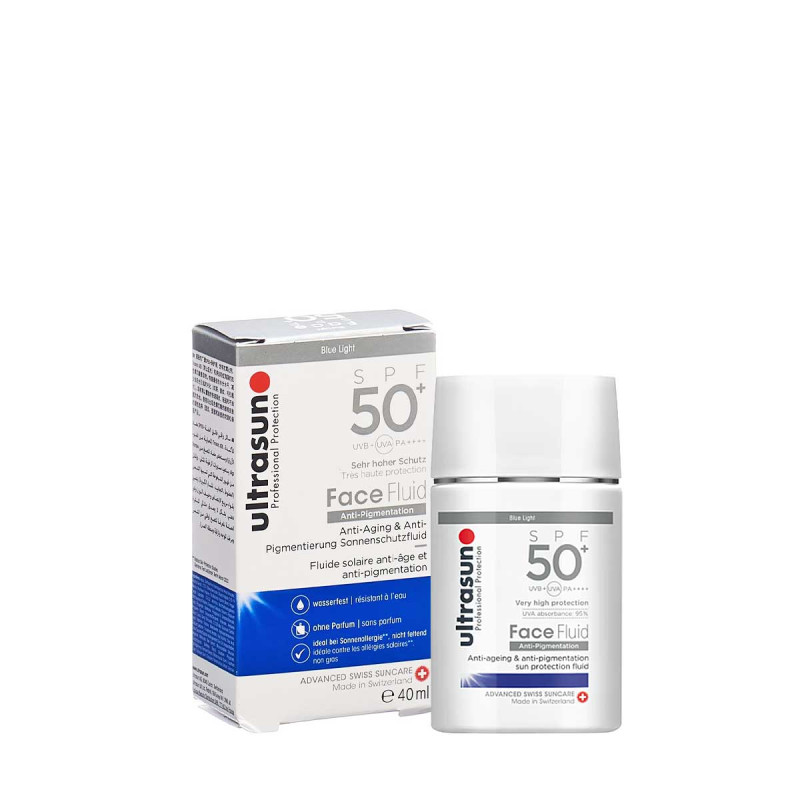ULTRASUN FACE FLUID ANTI PIGMENTATION SPF50+ 40ML 1 ULTRASUN FACE FLUID ANTI PIGMENTATION SPF50+ 40ML