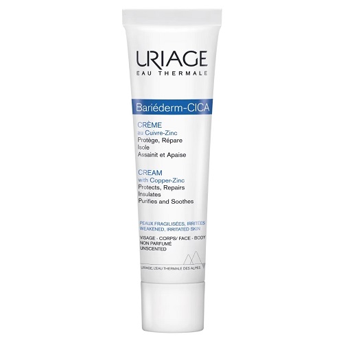 URIAGE BARIEDERM CICA CREME AU CUIVRE ZINC 40ML 1 URIAGE BARIEDERM CICA CREME AU CUIVRE ZINC 40ML