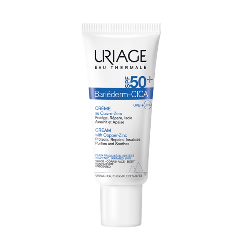 URIAGE BARIEDERM CICA CREME SPF50+ 40ML 1 URIAGE BARIEDERM CICA CREME SPF50+ 40ML