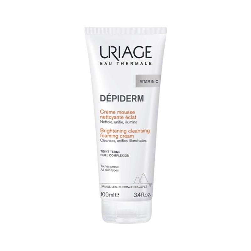 URIAGE DEPIDERM CREME MOUSSE NETTOYANTE ECLAT 100ML 1 URIAGE DEPIDERM CREME MOUSSE NETTOYANTE ECLAT 100ML