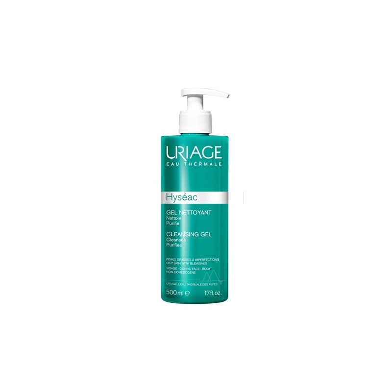 URIAGE HYSÉAC Gel Nettoyant 500ML 1 URIAGE HYSÉAC Gel Nettoyant 500ML