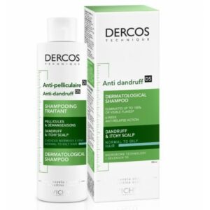 VICHY DERCOS ANTI PELLICULAIRE Shampooing traitant Cheveux normaux à gras