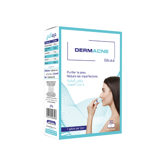VITAL DERMACNE 30 GELULES 1 VITAL DERMACNE 30 GELULES