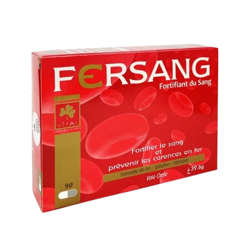 VITAL FERSANG Fortifiant du Sang - 90 Gelules 1 VITAL FERSANG Fortifiant du Sang - 90 Gelules