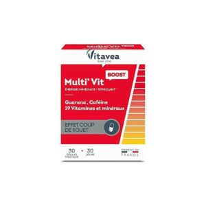 VITAVEA MULTIVITAMINES 12 VITAMINES+7 OLIGO-ELEMENTS EFFERVISCENT 30 COMPRIMES
