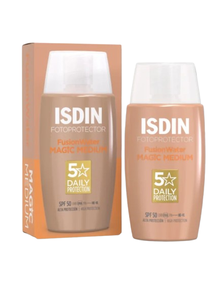 ISDIN Fotoprotector Fusion Water Color medium SPF 50 1 ISDIN Fotoprotector Fusion Water Color medium SPF 50
