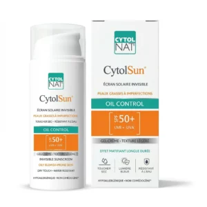 CYTOLNAT CYTOLSUN OIL CONTROL - ECRAN SOLAIRE INVISIBLE SPF50+ 50ML