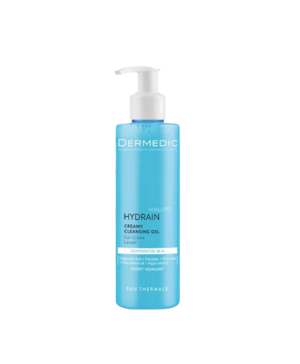 DERMEDIC HYDRAIN3 Hialuro gel nettoyant 200ml 1 DERMEDIC HYDRAIN3 Hialuro gel nettoyant 200ml