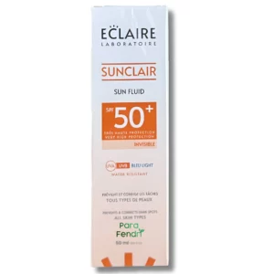 ECLAIRE SUNCLAR - ECRAN FLUIDE INVISIBLE ANTI TACHES SPF 50+ 50ML