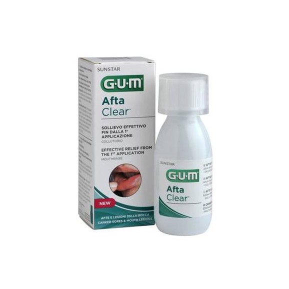 GUM AFTACLEAR BAIN DE BOUCHE 120ML 1 GUM AFTACLEAR BAIN DE BOUCHE 120ML